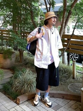 BEAMSさん（メンズ・183cm）の春コーディネート