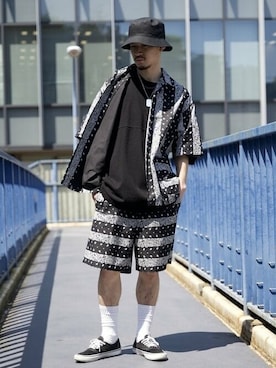 BEAMSさん（メンズ・173cm）の春コーディネート