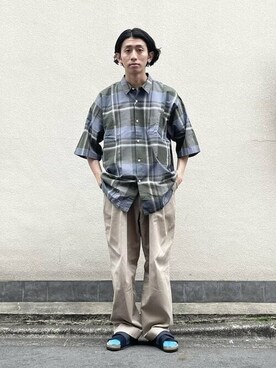 BEAMSさん（メンズ・176cm）の春コーディネート