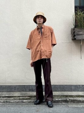 BEAMSさん（メンズ・179cm）の夏コーディネート