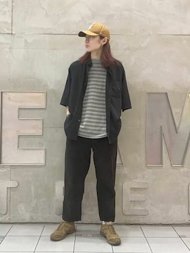 BEAMSさん（メンズ・182cm）の夏コーディネート
