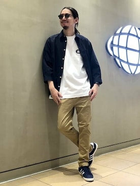 BEAMSさん(メンズ・177cm)の夏コーディネート