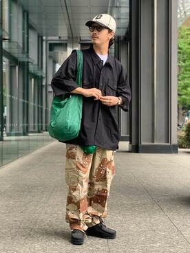 BEAMSさん（メンズ・169cm）の夏コーディネート