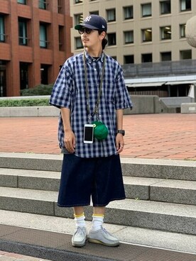 BEAMSさん（メンズ・169cm）の夏コーディネート