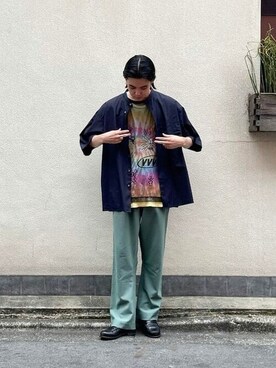 BEAMSさん（メンズ・178cm）の夏コーディネート