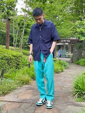 BEAMSさん（メンズ・172cm）の夏コーディネート