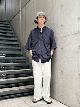 BEAMSさん（メンズ・176cm）の夏コーディネート