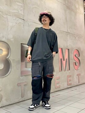 BEAMSさん(メンズ・185cm)の夏コーディネート