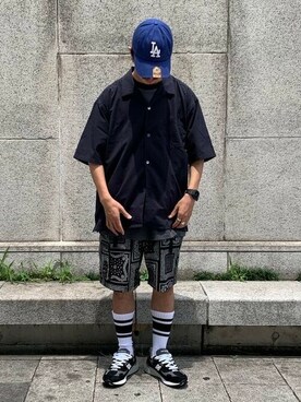 BEAMSさん（メンズ・169cm）の夏コーディネート