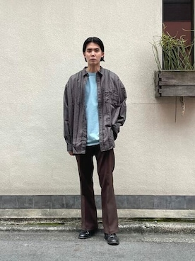 BEAMSさん（メンズ・179cm）の夏コーディネート