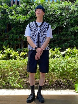 BEAMSさん（メンズ・172cm）の夏コーディネート