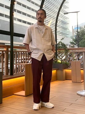BEAMSさん（メンズ・175cm）の夏コーディネート