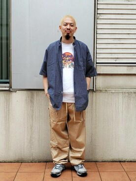 BEAMSさん（メンズ・173cm）の夏コーディネート