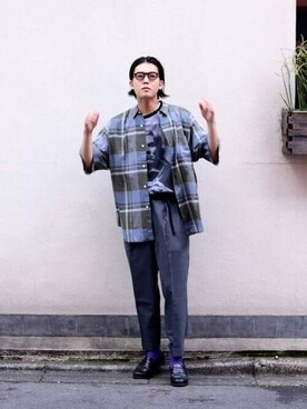 BEAMSさん（メンズ・178cm）の夏コーディネート