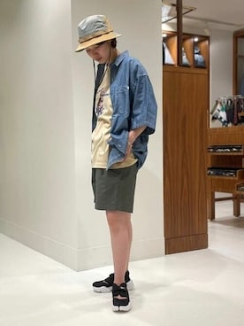 BEAMSさん（メンズ・164cm）の夏コーディネート