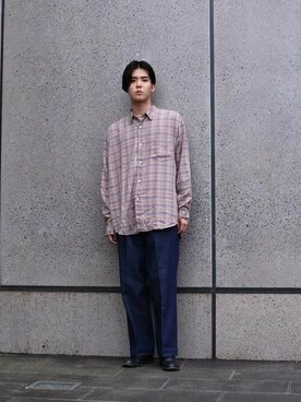 BEAMSさん（メンズ・179cm）の夏コーディネート