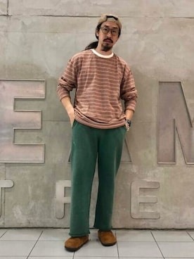 「FACCIES（ファチーズ）のアイテム」を使った、BEAMSさん（メンズ・173cm）の秋コーディネート