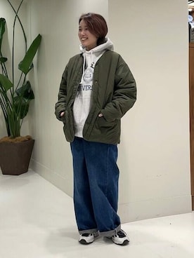 BEAMSさん（メンズ・164cm）の冬コーディネート