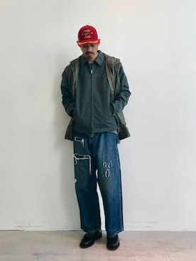 BEAMSさん（メンズ・174cm）の冬コーディネート