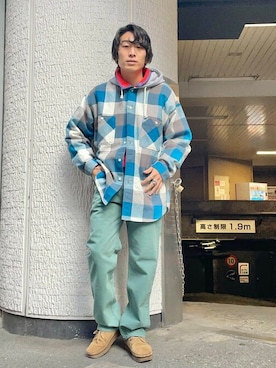 BEAMSさん（メンズ・170cm）の冬コーディネート