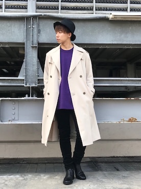 「新宿ルミネエスト」｜「アイテム（ジャケット/アウター）」を使った、新宿ルミネエストtkさん（メンズ・175cm）の秋コーディネート