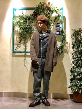 「新宿ルミネエスト」｜「アイテム（ジャケット/アウター）」を使った、新宿ルミネエストtkさん（メンズ・171cm）の秋コーディネート