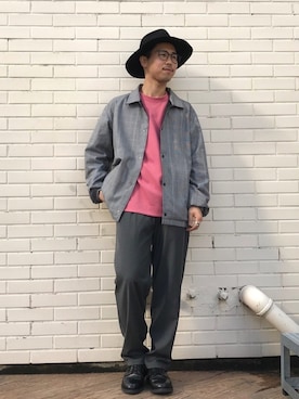 「新宿ルミネエスト」｜「アイテム（ジャケット/アウター）」を使った、新宿ルミネエストtkさん（メンズ・171cm）の冬コーディネート