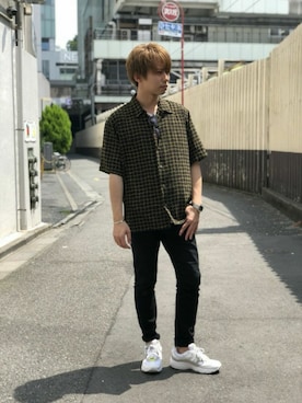 新宿ルミネエストtkさん（メンズ・176cm）の夏コーディネート