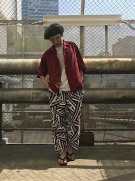 新宿ルミネエストtkさん（メンズ・171cm）の夏コーディネート