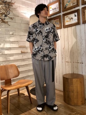 「tk.TAKEO KIKUCHI（ティーケータケオキクチ）のアイテム」を使った、新宿ルミネエストtkさん（メンズ・178cm）の春コーディネート