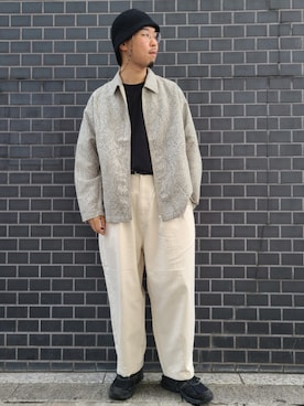 「tk.TAKEO KIKUCHI（ティーケータケオキクチ）のアイテム（ブルゾン）」を使った、新宿ルミネエストtkさん（メンズ・171cm）の秋コーディネート