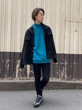 「tk.TAKEO KIKUCHI（ティーケータケオキクチ）のアイテム（ブルゾン）」を使った、新宿ルミネエストtkさん（メンズ・171cm）の秋コーディネート