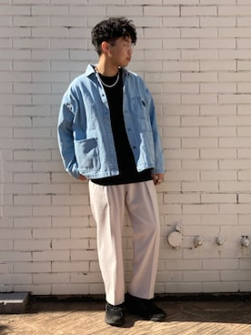 「tk.TAKEO KIKUCHI（ティーケータケオキクチ）のアイテム（フォーマルスーツ/小物）」を使った、新宿ルミネエストtkさん（メンズ・171cm）の冬コーディネート