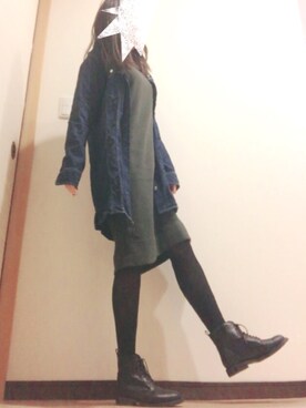 YukAさん（レディース・156cm）の冬コーディネート