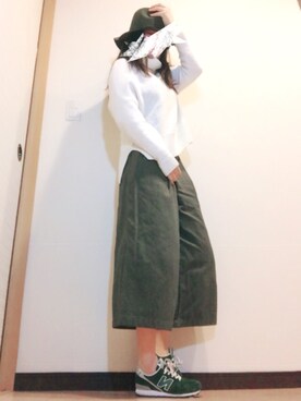 YukAさん（レディース・156cm）の冬コーディネート