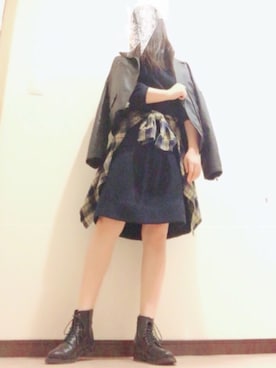 YukAさん（レディース・156cm）の冬コーディネート