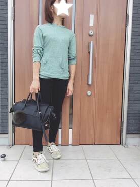 「PLAIN CLOTHING（プレーンクロージング）の【SALE!!】【ZOZOTOWN人気ランキング 1位獲得】シーズンレス2WAYフラップハンドバッグ/ショルダーバッグ（ショルダーバッグ）」を使った、mii♡ さん（レディース・149cm）の秋コーディネート