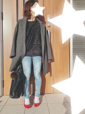 mii♡ さん（レディース・149cm）の冬コーディネート