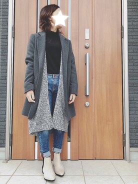 mii♡ さん（レディース・149cm）の冬コーディネート