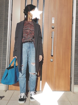 mii♡ さん（レディース・149cm）の冬コーディネート