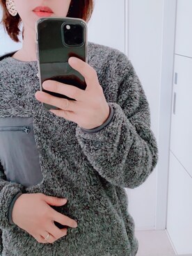 「UNIQLO（ユニクロ）のWOMEN ウルトラストレッチジーンズA（デニムパンツ）」を使った、mii♡ さん（レディース・150cm）の冬コーディネート