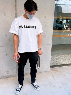 「SAINT LAURENT PARIS（サンローランパリ）のアイテム（バッグ）」を使った、kaitoさん（メンズ・178cm）の春コーディネート