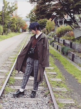 「Le Melange（ル・メランジュ）のアイテム」を使った、Riku✄﻿✄さん（レディース・164cm）の秋コーディネート