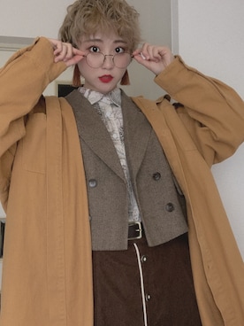 「Le Melange（ル・メランジュ）のアイテム」を使った、Riku✄﻿✄さん（レディース・164cm）の春コーディネート