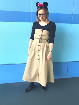 りーさんさん（レディース・165cm）の春コーディネート