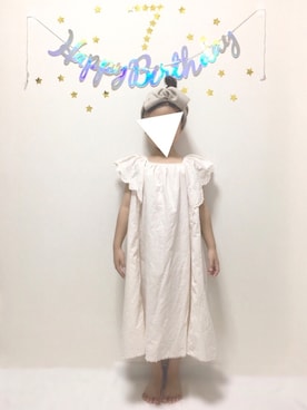 「CIAOPANIC TYPY（チャオパニックティピー）のアイテム（ヘアアクセサリー）」を使った、non☆彡さん（キッズ・110cm）の秋コーディネート