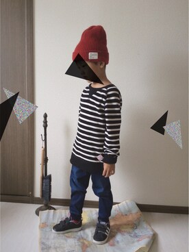suzuppoさん（キッズ・110cm）の秋コーディネート