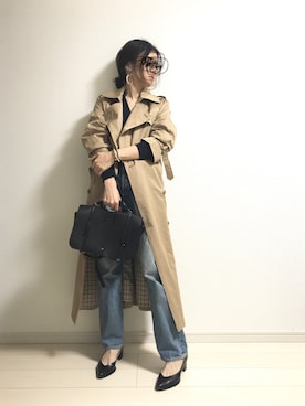 「CLANE（クラネ）のアイテム（パンプス）」を使った、inaさん（レディース・153cm）の春コーディネート