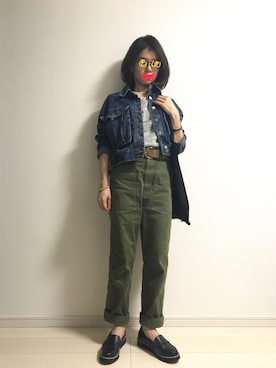 inaさんの（GAP | ギャップ）を使ったコーディネート