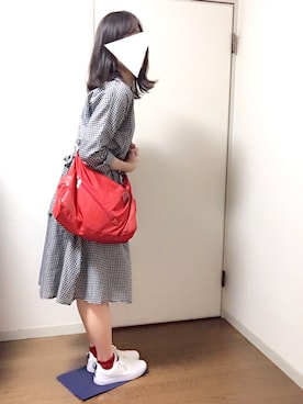 「Orobianco（オロビアンコ）のアイテム（バッグ）」を使った、macha＊さん（レディース・159cm）の夏コーディネート